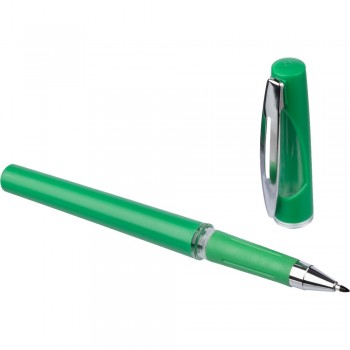 Gel ball pen with cap