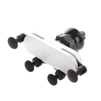 Gravity mobile phone holder for car mount on air vent grill AIV9778-02