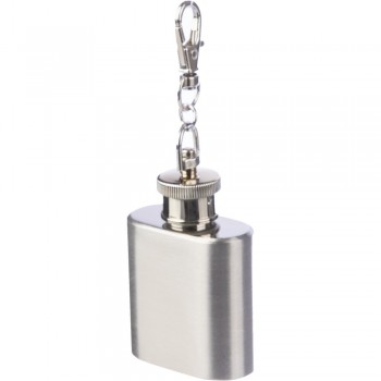 Hip flask 30 ml, key ring