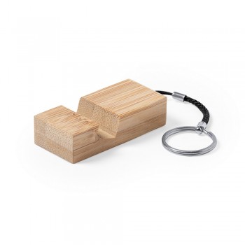 Keyring, bamboo phone stand AIV0964-00