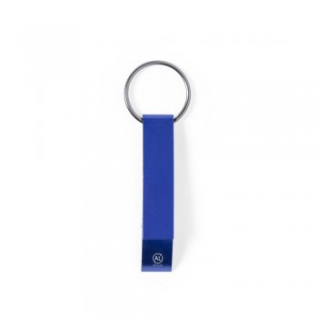 Keyring, bottle opener, made from recycled aluminium AIV1102-11