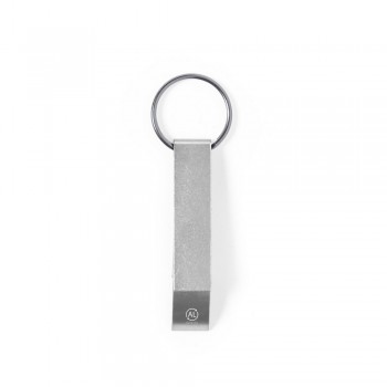 Keyring, bottle opener, made from recycled aluminium AIV1102-32