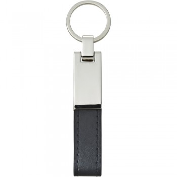 Keyring with PU hanger, in presentation box AIV0636-03