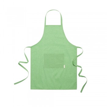 Kitchen apron with front pocket, made from recycled cotton AIV8882-06