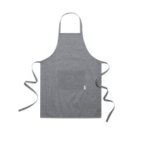 Kitchen apron with front pocket, made from recycled cotton AIV8882-03