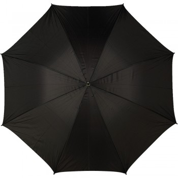 Manual umbrella, 8 panels, with metal shaft and wooden handle, velcro closing AIV4220-03