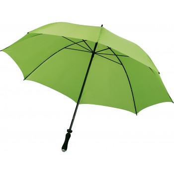 Manual umbrella, 8 panels, fiberglass frame and shaft, foam handle, velcro closing, matching sleeve included AIV4212-10