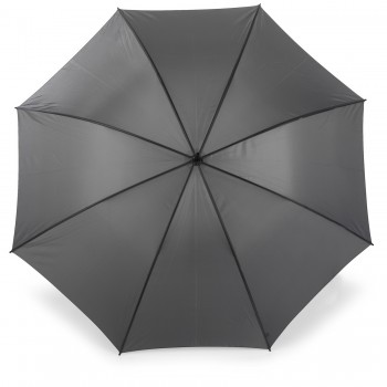 Manual umbrella, 8 panels, fiberglass frame and shaft, foam handle, velcro closing, matching sleeve included AIV4212-19