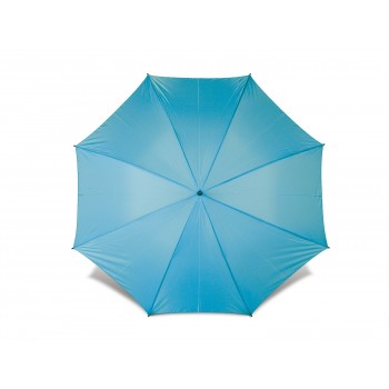 Manual umbrella, 8 panels, fiberglass frame and shaft, foam handle, velcro closing, matching sleeve included AIV4212-23