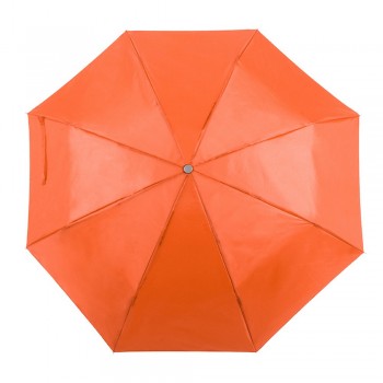 Foldable manual umbrella, 8 panels, velcro closing, metal ribs, pouch included AIV0733-07