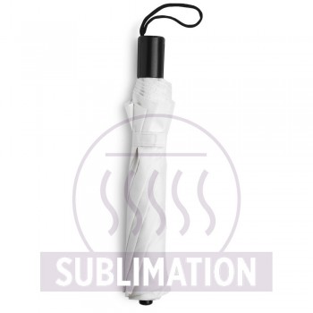 Foldable, manual umbrella, 8 panels, nylon sleeve, velcro closing AIV4215-02