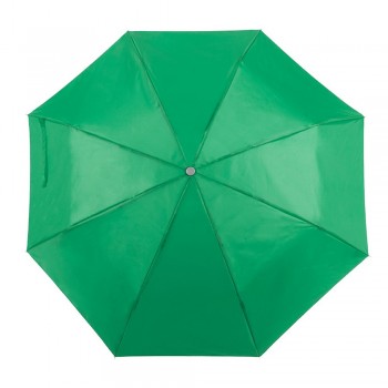 Foldable manual umbrella, 8 panels, velcro closing, metal ribs, pouch included AIV0733-06