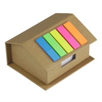 Memo holder "house", notebook, sticky notes | Oliver AIV2776-00