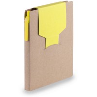 Memo holder, notebook A6, sticky notes, ball pen AIV2842-08