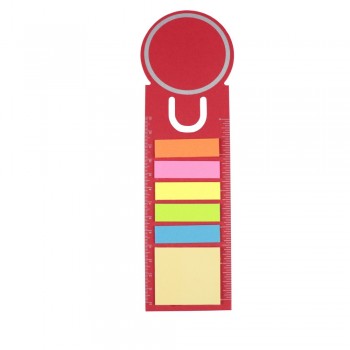 Memo holder, sticky notes, bookmark, notebook, ruler | Young AIV2542-05