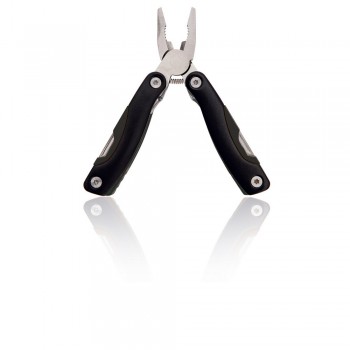 Multifunctional tool in pouch, coloured handle with black details, 12 functions AIV7708/A-03