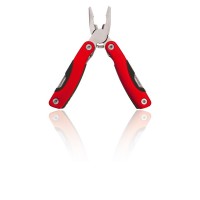 Multifunctional tool in pouch, coloured handle with black details, 12 functions AIV7708/A-05