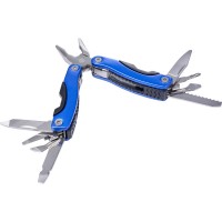 Multifunctional tool, 9 functions: pliers, flat and cross screwdriver, file, saw, knife, nutcracker, can opener and bottle opener AIV9749-11