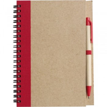 Notebook approx. A5 with ball pen AIV2389/A-05