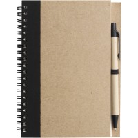 Notebook approx. A5 with ball pen AIV2389/A-03