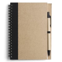 Piezīmju blociņš A5 formāta blociņš ar lodīšu pildspalvu | Salvatore AIV2389-03