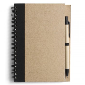 Piezīmju blociņš A5 formāta blociņš ar lodīšu pildspalvu | Salvatore AIV2389-03