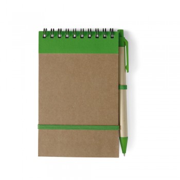 Notebook approx. A6 with ball pen AIV2335/A-06