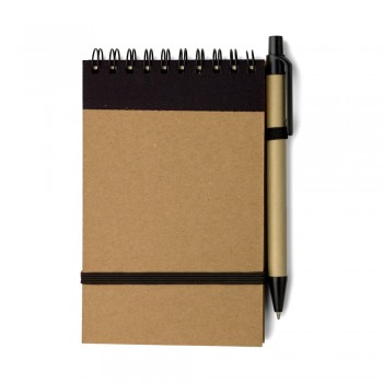 Notebook approx. A6 with ball pen AIV2335/A-03