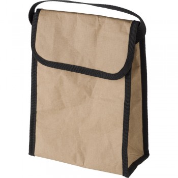 Paper cooler bag, aluminum interior, Velcro closing, handle AIV0085-16