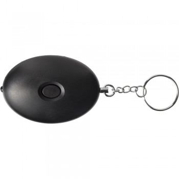 Personal alarm, keyring, with LED light and sound alarm activated with push button AIV3937-03