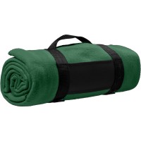 Fleece picnic blanket with nylon handle (unfolded: 160 x 125 cm) AIV6327-06