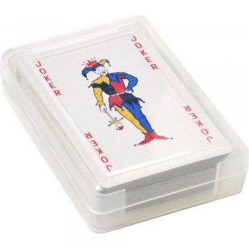 Playing cards (54 pcs) in transparent box AIV7340-00