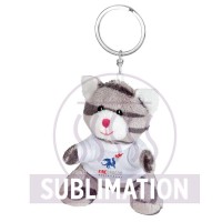 Plush cat, keyring | Ollie