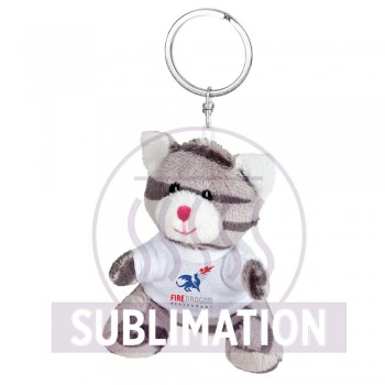 Plush cat, keyring | Ollie