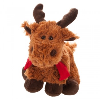 Reindeer with red scarf suitable for printing (scarf packed separately) AIHE684-16