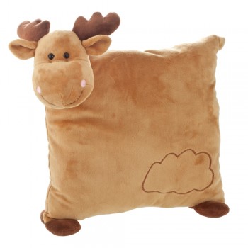 Reindeer pillow with cloud for printing purposes AIHE688-16