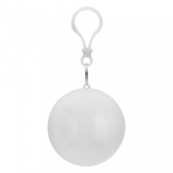 Poncho in ball with snap hook attachment AIV4125-02