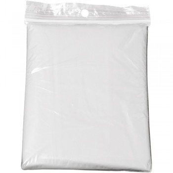 Foldable translucent poncho in polybag AIV4314-00