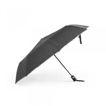 RPET automatic umbrella, windproof, 8 panels, reflective panel edges AIV8295-03