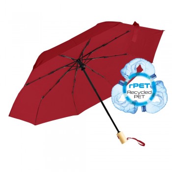 RPET automatic umbrella, foldable | Nell