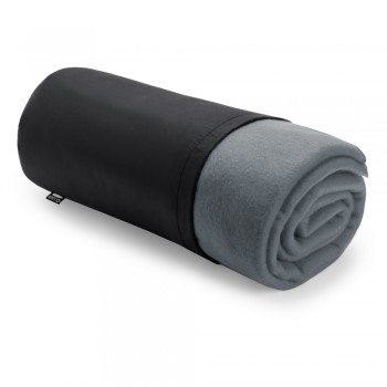 Blanket made from RPET, with pouch AIV8884-19