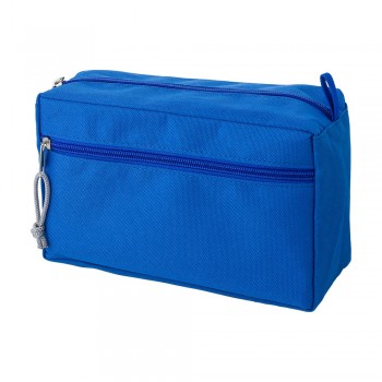 RPET cosmetic bag with zipped main and front pocket AIV6988-04