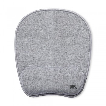 Mouse pad with wrist rest, made from polyester RPET, non-slip bottom AIV1091-19