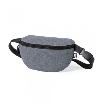 Waist bag, made from RPET, zipped main compartment, adjustable waist belt with buckle, min. circ. approx. 84 cm, max. circ. approx. 131,5 cm AIV6705-19