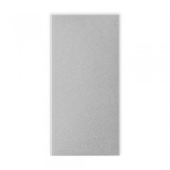 Power bank 4000 mAh made from recycled aluminium, USB type C input 5V/2.4A, 2 USB outputs 5V/2.4A, USB type C cable included AIV1144-32