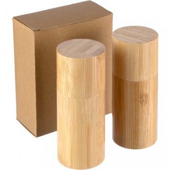Salt and pepper mill set