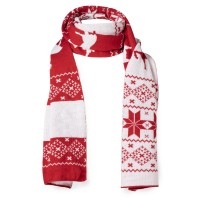 Scarf, Christmas pattern