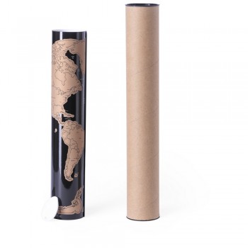 Scratch off World map, scraper included AIV7391-00