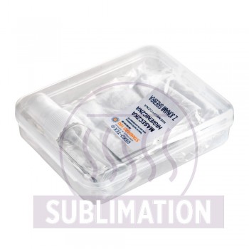 Set in box, 15 ml spray bottle for disinfectant, face mask with silver ions and place for filter, non-medical, reusable, made of 100% polyamide 250 g/m2, silver ions last up to 20 washes, washing temperature up to 90 degrees Celsius, mask made in Poland A