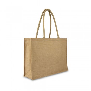 Shopping bag with long handles and laminated interior AIV4870-00